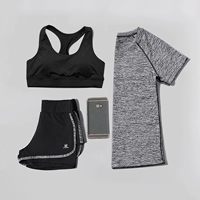 Комплект, футболка, майка, шорты, 3 предмета, короткий рукав