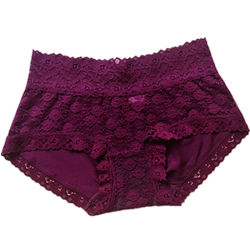 Caitian underwear ແມ່ຍິງແອວສູງ 30629 lace butt lift modal cotton bamboo charcoal low waist 30286 large size women's breathable