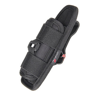 Nylon cover rotatable belt clip flashlight accessory