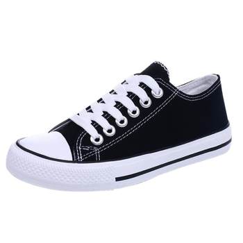 ins canvas shoes for women students 2024 summer new Korean version versatile ulzzang cloth shoes white shoes sneakers trendy