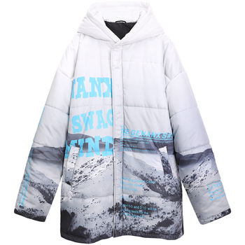 GENANX lightning fashion brand jacket ຜູ້ຊາຍຕາມຖະຫນົນການພິມແນວໂນ້ມແຫ່ງຊາດດູໃບໄມ້ລົ່ນແລະລະດູຫນາວແນວໂນ້ມໃຫມ່ hooded ເສື້ອຝ້າຍຄູ່ຜົວເມຍຂອງຜູ້ຊາຍ