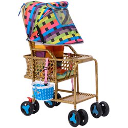 Baby bamboo vine light driver, baby and rattan, children's rattan chair, children's bodium, hand -in -hand car, summer and summer children's car