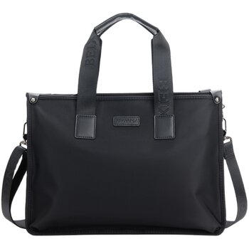 Men's handbag besheden horizontal canvas