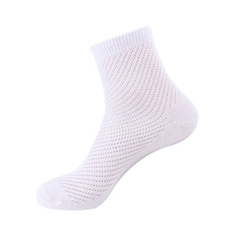 Oti love socks men's mid-calf cotton socks summer thin mesh breathable socks men anti-odor summer stockings ultra-thin men's stockings