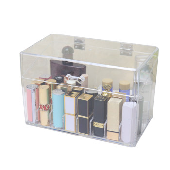 Lipstick lipstick desktop organizing transparent dust-proof storage box