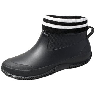 德系防滑雨鞋男短筒防水鞋女低帮雨靴厨房胶鞋套鞋洗车钓鱼情侣鞋