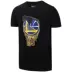 NBA Warriors Hip Hop Series Bóng rổ Áo thun ngắn tay nam Áo phông thể thao