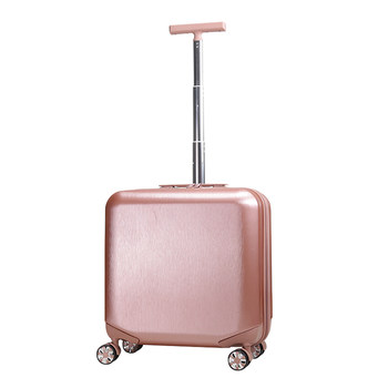 Cute password box small suitcase ins Internet celebrity female 20 student universal wheel trolley travel leather suitcase ຊາຍ 24 ນິ້ວ