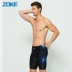 Châu Đồ bơi Nam Thiết bị bơi Boxer năm điểm Kích thước lớn Làm khô nhanh Thể thao chuyên nghiệp Quần short thời trang dành cho người lớn - Nam bơi đầm quần bơi nam  Nam bơi đầm