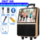 modem internet Xianke Square Dance Audio với Âm thanh hiển thị Loa ngoài trời Không dây Micrô Xe đẩy di động Loa Video K bài hát Trình phát video Di động Bluetooth Loa siêu trầm - Trình phát TV thông minh bộ phát wifi huawei e8372