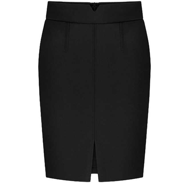 Autumn and winter woolen hip-hugging skirt one-step skirt