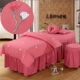 Đơn giản rắn màu thêu denim bedspread thẩm mỹ viện Beauty SPA massage đặc biệt bedspread custom-made với lỗ - Trang bị tấm ga giường spa đẹp