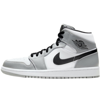 Niu coax Air Jordan 1 Mid AJ1 Grey Earl Grey 554724-092