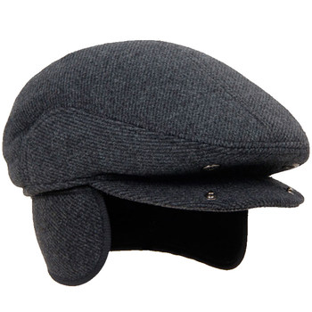Autumn and winter men's forward hats for middle-aged and elderly people look younger