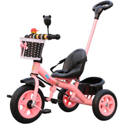 Children's tricycles can take people baby baby hand cart, children's pedal 1-3-5 year old children's car