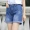 Quần short denim nữ mùa hè Hàn Quốc phiên bản của kích thước lớn chất béo mm đàn hồi eo năm quần 2018 new loose cao eo chân rộng quần nóng