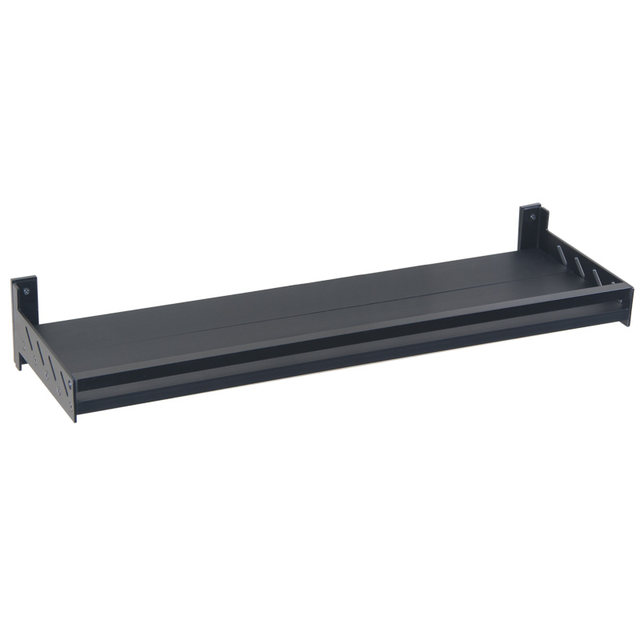 Flat-panel kitchen shelf wall-mounted punched space aluminum