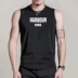 Mùa hè nam mỏng phần đầu mồ hôi vest đen trắng không tay chạm đáy áo sơ mi in vest giản dị vai vest nam áo ba lỗ Lót