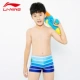 Quần bơi trẻ em Li Ning quần boxer nam bảy màu cho bé trai quần bơi thanh niên quần bơi nước nóng bộ đồ tắm mùa xuân - Bộ đồ bơi của Kid đồ bơi cho be gái 10 tuổi