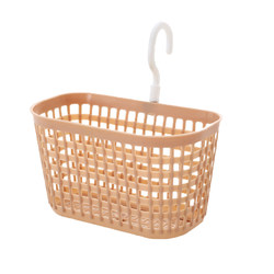 Plastic drain hanging basket bathroom bathroom wall hanging storage basket can be hung small bath basket storage basket