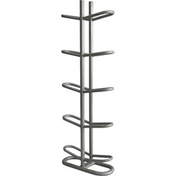 10-Pack Medicine Ball Rack for Commercial Personal Training Studios, Gravity Ball Storage Rack, Double-Sided Solid Fitness Ball Placement Rack