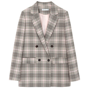 Plaid blazer ຂອງແມ່ຍິງສະບັບພາສາເກົາຫຼີວ່າງ 2023 ລະດູໃບໄມ້ປົ່ງແລະດູໃບໄມ້ລົ່ນໃຫມ່ແບບອັງກິດແບບທໍາມະດາໃນອິນເຕີເນັດຂອງນັກຄົນອັບເດດ: ຄົນອັບເດດ: temperament