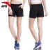 Quần short thể thao nữ Anta hè 2019 hè đan ba quần thể thao quần chạy quần sọc - Quần thể thao Quần thể thao