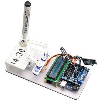 Plotclock Mechanical Hand Drawing and Writing Robot Kidsren's Programming Robot Kit