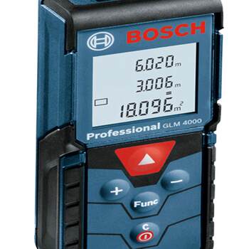 Bosch Infrared Laser Rangefinder Digital Ruler Glm 30-23/4000 Room Measuring Ruler Measuring Instrument Rangefinder
