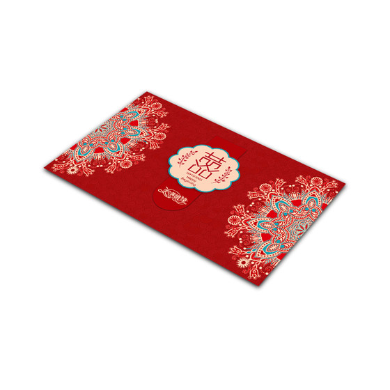 Carpet Red Festive Entrance Door Romantic Wedding Supplies