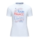 Le Carque French Dậu Tour de France fan áo in chữ áo thun nam QCULGA05TC - Áo phông thể thao