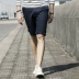AK quần short cotton nam năm quần nam mùa hè quần thường quần lỏng lẻo quần short nam giản dị nam triều - Quần short quần âu Quần short