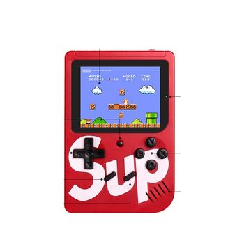 sup game console with handle nostalgic old-fashioned 890 post-retro Super Mario mini handheld arcade FC Little Overlord