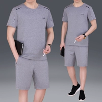 9978 светло -серый [короткие рукава+шорты]