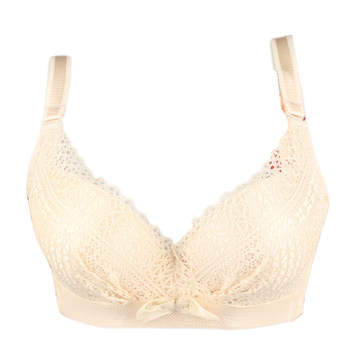 Wankang M1502 underwired cup bra ໜາກາງ-ໜາ ຮອງຮັບດ້ານຂ້າງ push-up ທີ່ສາມາດປັບໄດ້ ແລະກະຕຸກສາມປຸ່ມ b75 b80 B85