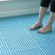 Bath mat thảm vệ sinh mat riser bếp gia dụng phòng tắm vòi sen tắm mat openwork khâu - Thảm sàn