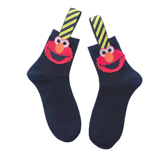 Uncle Chen's Sesame Street decorative cotton sports socks