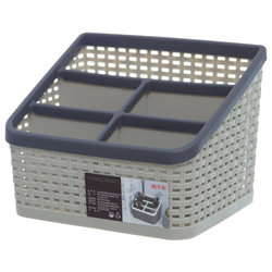 Xitianlong desktop storage basket small items storage basket desktop pen holder sundry basket multi-grid desktop office storage basket