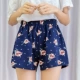 Bộ đồ ngủ bằng vải cotton cho nữ Quần short mùa hè rộng Kích thước lớn