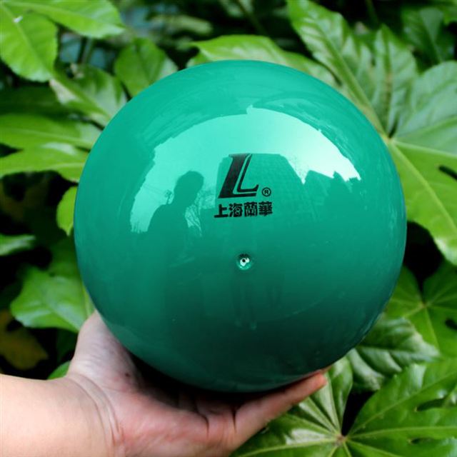 Lanhua đích thực nhịp điệu thể dục bóng 18cm khiêu vũ thể dục nhịp điệu thiết bị thể dục dụng cụ đạo cụ bóng nghệ thuật dành riêng giầy nhảy