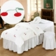 Skin Beauty khăn trải giường denim bông nhỏ phương pháp điều trị thẩm mỹ viện massage spa vẻ đẹp tươi Hàn giường đơn giản custom-made - Trang bị tấm