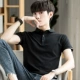 Áo sơ mi nam POLO áo thun ngắn tay nam xu hướng Hàn Quốc 2018 áo sơ mi nam mới giản dị nửa quần áo mùa hè Áo thun nam tay ngắn