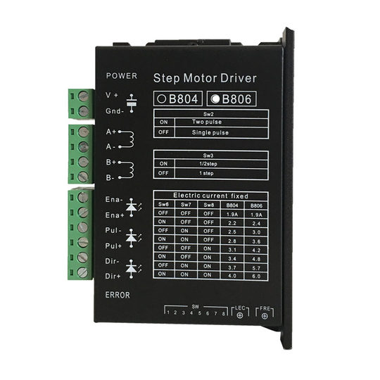 B806 Two-Phase Stepper Motor Driver DC80V6A for Computer Wire Stripping ...