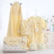 Bộ quần áo sơ sinh cotton cho bé sơ sinh 0-3 tháng 6 xuân hạ thu đông sơ sinh nam nữ sơ sinh bộ quà tặng cho bé sơ sinh