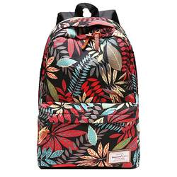 Bansusu. Printed water-repellent backpack female Korean style school bag middle school student female male large capacity travel bag backpack