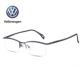 VOLKSWAGEN khung kính công cộng khung nam titan nguyên chất có thể được trang bị với người đàn ông và phụ nữ siêu nhẹ với khung cận thị