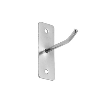 Yiwu ຮ້ອນຂາຍສະແຕນເລດສີຝາ hook shelf hook nail board straight hook accessories board hook screw flat hook