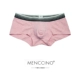 Đồ lót nam MENCCINO nam U lồi bó sát eo thấp cotton boxer thanh niên màu cotton Nhật Bản đồ lót nam dải đơn