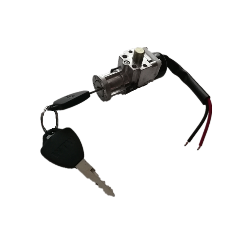 Folding bicycle battery lock key accessory switch