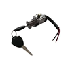 Folding bicycle battery lock key accessory switch